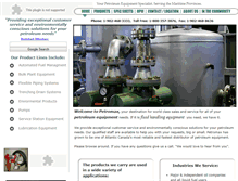 Tablet Screenshot of petromax.ca